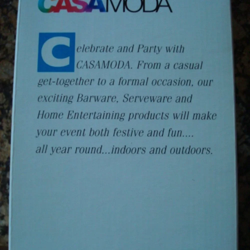 NIB Casamoda 2QT Plastic Pitcher